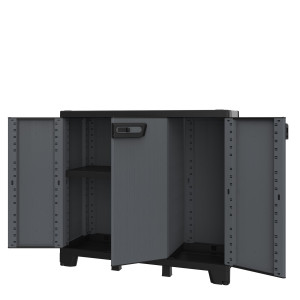 ARMADIO 3 ANTE CAB102B ARDESIA NERO TERRY COD. 1003204