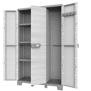 ARMADIO 3 ANTE CAB102A SEQUOIA GRIGIO TERRY COD. 1003207