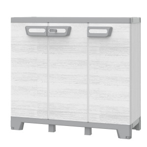 ARMADIO 3 ANTE CAB102B SEQUOIA GRIGIO TERRY COD. 1003208