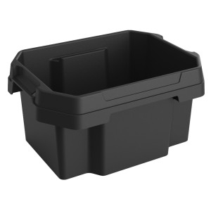 CONTENITORE 15L FABER BOX MULTIUSO NERO TERRY COD. 1003215