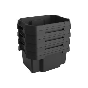 CONTENITORE 15L FABER BOX MULTIUSO NERO TERRY COD. 1003215