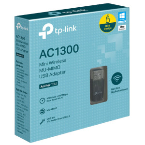 SCHEDA DI RETE WIRELESS USB AC1300 MU-MIMO TP-LINK COD. ARCHER T3U