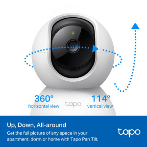 TELECAMERA DI SICUREZZA TAPO TC70 WI-FI DA INTERNO 1080P TP-LINK COD. TC70