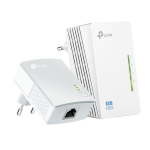 STARTER KIT POWERLINE AV600 + WI-FI N 300MBPS CON 2 PORTE FAST ETHERNET TP-LINK COD. TL-WPA4220 KIT