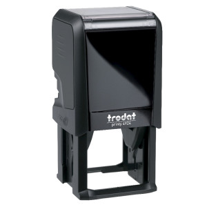 TIMBRO DI TESTO QUADRATO 4924 NERO 40X40MM TRODAT COD. 176685
