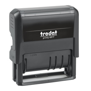 TIMBRO PRINTY ECO 4817  P4 DATARIO+ POLINOMIO 3,8MM AUTOINCHIOSTRANTE TRODAT COD. 217009