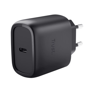 CARICATORE 45W GAN USB-C - MAXO NERO_TRUST COD. 25521