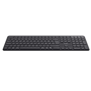 TASTIERA WIRELESS MULTI DISPOSITIVO VAIYA -NERO_ TRUST COD. 25633
