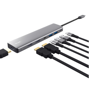 ADATTATORE MULTIPORTA 7-IN-1 - DALYX_TRUST COD. 25661