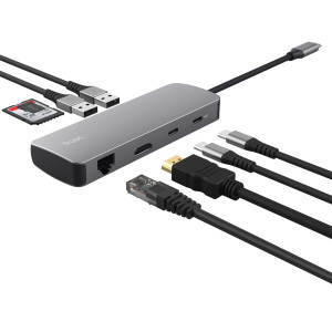 ADATTATORE MULTIPORTA 8-IN-1 - DALYX_TRUST COD. 25672
