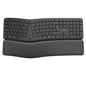 TASTIERA WIRELESS MULTI-DISPOSITIVO ERGONOMICA KEYRA_TRUST COD. 25706