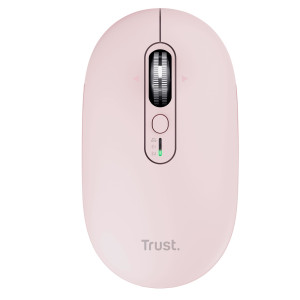 MOUSE SOTTILE MULTI -WIRELESS E HYPERSCROLL SERON ROSA TRUST COD. 26206