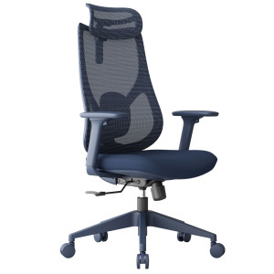 SEDUTA SEMIDIREZIONALE C/BRACC LINEAR LIN IN RETE BLU COD. CHLN10/BL