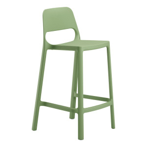 SGABELLO ALTO NUKE IN PP VERDE COD. NKSB/SW