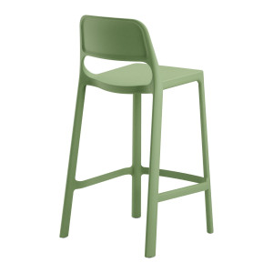 SGABELLO ALTO NUKE IN PP VERDE COD. NKSB/SW