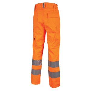 PANTALONI ALTA VISIBILITA' VEGA TG XL ARANCIO FLUO U-POWER COD. WHL304OF-XL