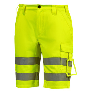 BERMUDA ALTA VISIBILITA' ALTAIR TG XL GIALLO FLUO U-POWER COD. WHL305YF-XL