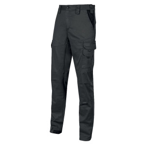 PANTALONI DA LAVORO GUAPO TAGLIA 2XL NERO U-POWER COD. WST211BC-XXL