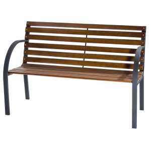 PANCHINA NEW YORK A DUE POSTI IN LEGNO VERDELOOK COD. 2334