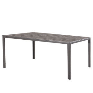 TAVOLO TENERIFE RETTANGOLARE 156X75X74CM GRIGIO VERDELOOK COD. 2360/34