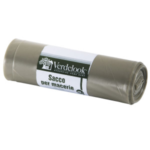 CONF 15 SACCHI MACERIE IN LDPE  AMBRA 40X70CM 120MIC VERDELOOK COD. 75/81