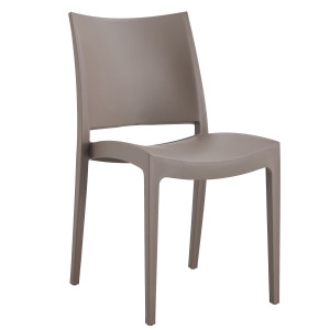 SEDIA FLAT IN PP TORTORA S/BRACCIOLI VERDELOOK COD. 750/59