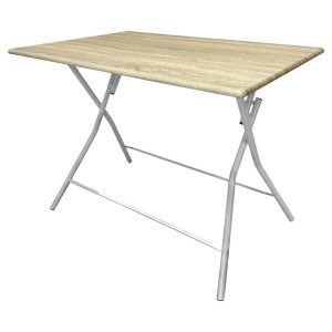 TAVOLO THINY SMALL PIEGHEVOLE 80X60X75CM EFFETTO LEGNO VERDELOOK COD. 750/90