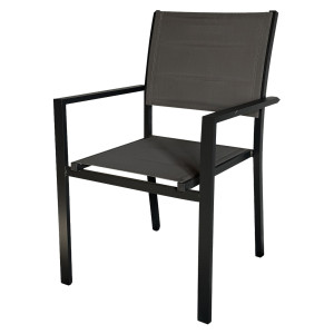 SEDIA SARDEGNA CON BRACCIOLI GRIGIO VERDELOOK COD. 760/60