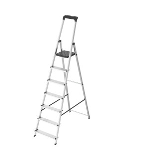 SCALA IN ALLUMINIO 7 GRADINI VERDELOOK COD. 908/6