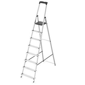 SCALA IN ALLUMINIO 8 GRADINI VERDELOOK COD. 908/8