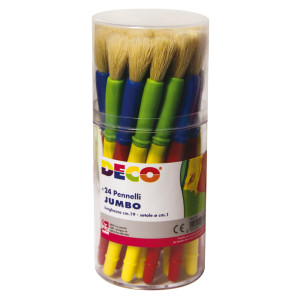 BARATTOLO 24 PENNELLOTTI JUMBO DECO COD. 06153