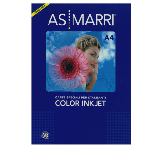 CARTA INKJET A4 10FG TRASFERIMENTO TERMICO X TESSUTI CHIARI AS MARRI