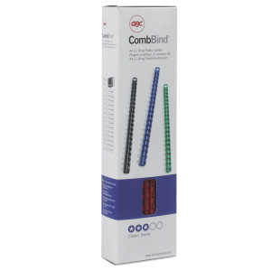 SCATOLA 50 DORSI SPIRALE 28MM NERO 21 ANELLI COD. 4028183