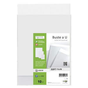 10 BUSTE A SACCO PP SOFT 110X160MM SEI ROTA COD. 650011