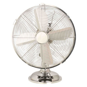 VENTILATORE CROMO 30 DA TAVOLO 35W COD. EV015