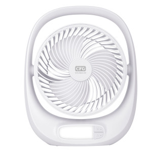 VENTILATORE DA TAVOLO RICARICABILE KIMONO  CON LED COD. EV140