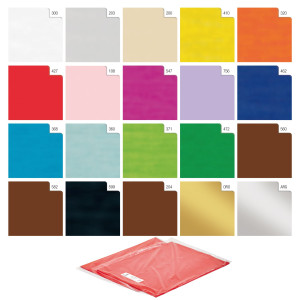 BUSTA 26FOGLI 50X70CM CARTA VELINA 20GR BLU REX SADOCH COD. KV106462