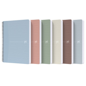 MAXIQUADERNO SPIRALATO A4 1 RIGO 180FG 90G COLORI ASS. REC'UP OXFORD COD. 400154144
