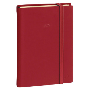 AGENDA SETTIMANALE MINISTRO PRESTIGE 16X24CM SILK BORDEAUX 2027 QUO VADIS COD. 286518Q