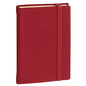 AGENDA GIORNALIERA DAILY 21 PRESTIGE 13X21CM SILK BORDEAUX 2023 QUO VADIS COD. 375014Q