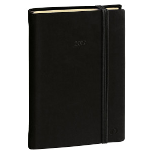 AGENDA GIORNALIERA DAILY POCKET PRESTIGE 8,5X13CM SILK NERO 2023 QUO VADIS COD. 617014Q