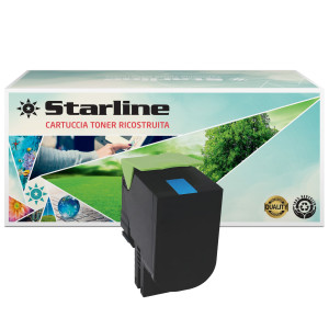 TONER RIC. CIANO PER LEXMARK CS410 PAG3000 COD. 70C2HC0-STA